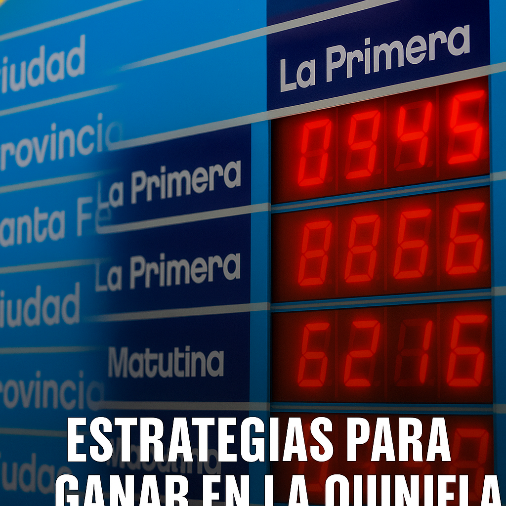 Estrategias para ganar en la quiniela